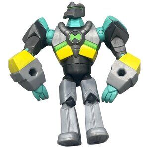 Ben 10 omni kix Armored Diamondhead action Figure gray 5" READ